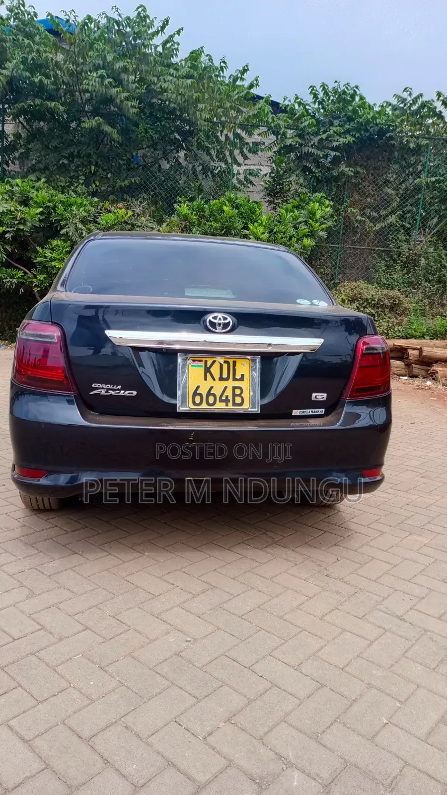 Toyota Axio 2015 Black
