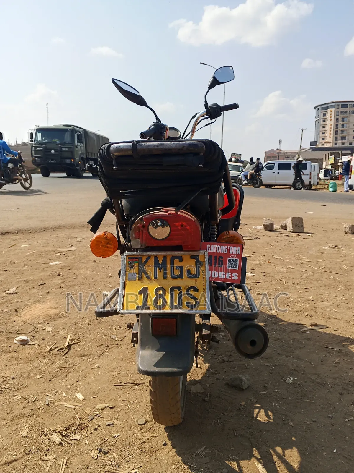 TVS XL 100 2024 Red