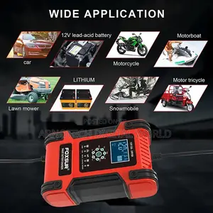 Intelligent Car Battery Charger:Lithium, Lead-Acid, Calcium Etc