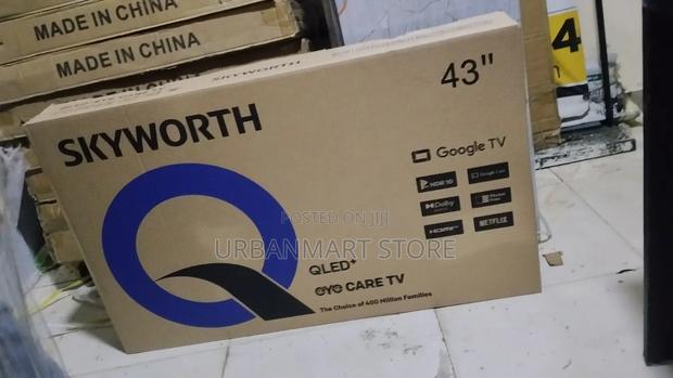 Skyworth 43" QLED Frameless Smart TV