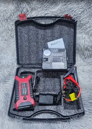 High Power Car Jump Starter With Air Compressor Power Bank