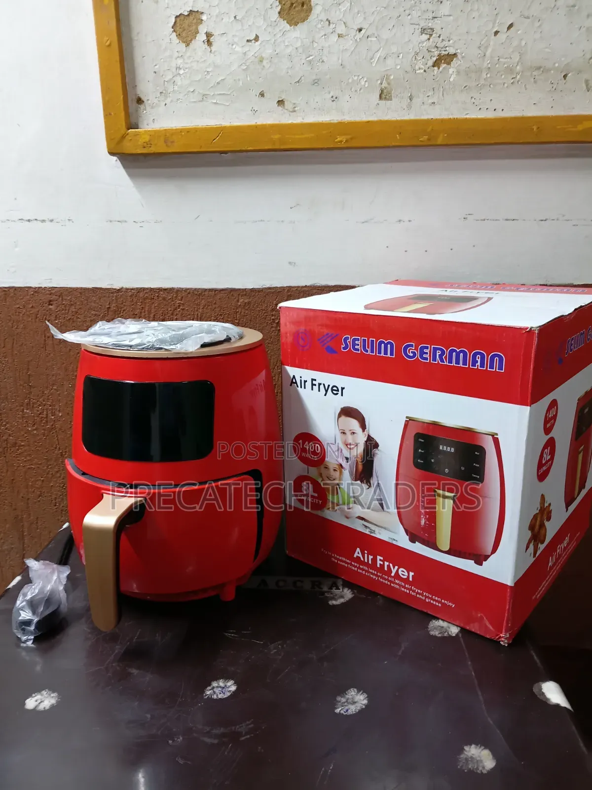 Selim German 1400W Air Fryer – Fast Healthy Cooking