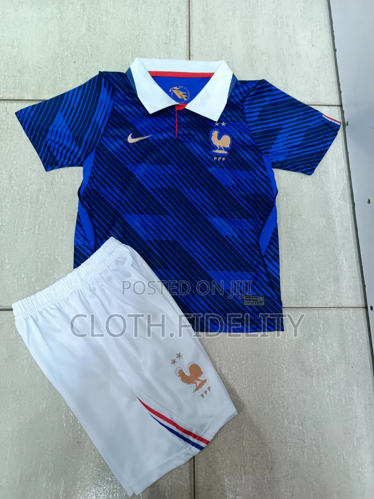 France Home World Cup Kids Jersey 2026.