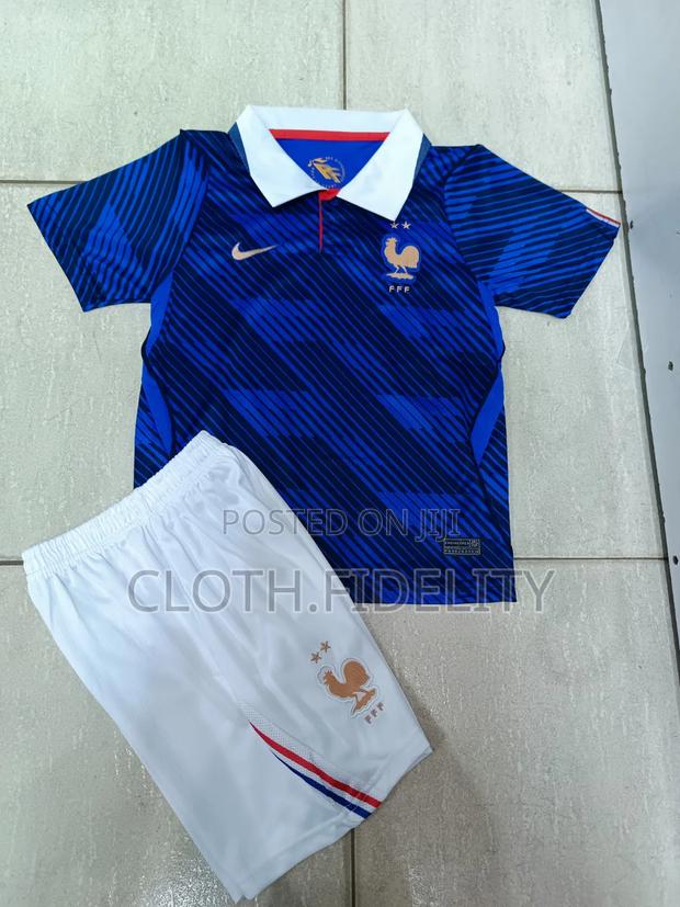 France Home World Cup Kids Jersey 2026.