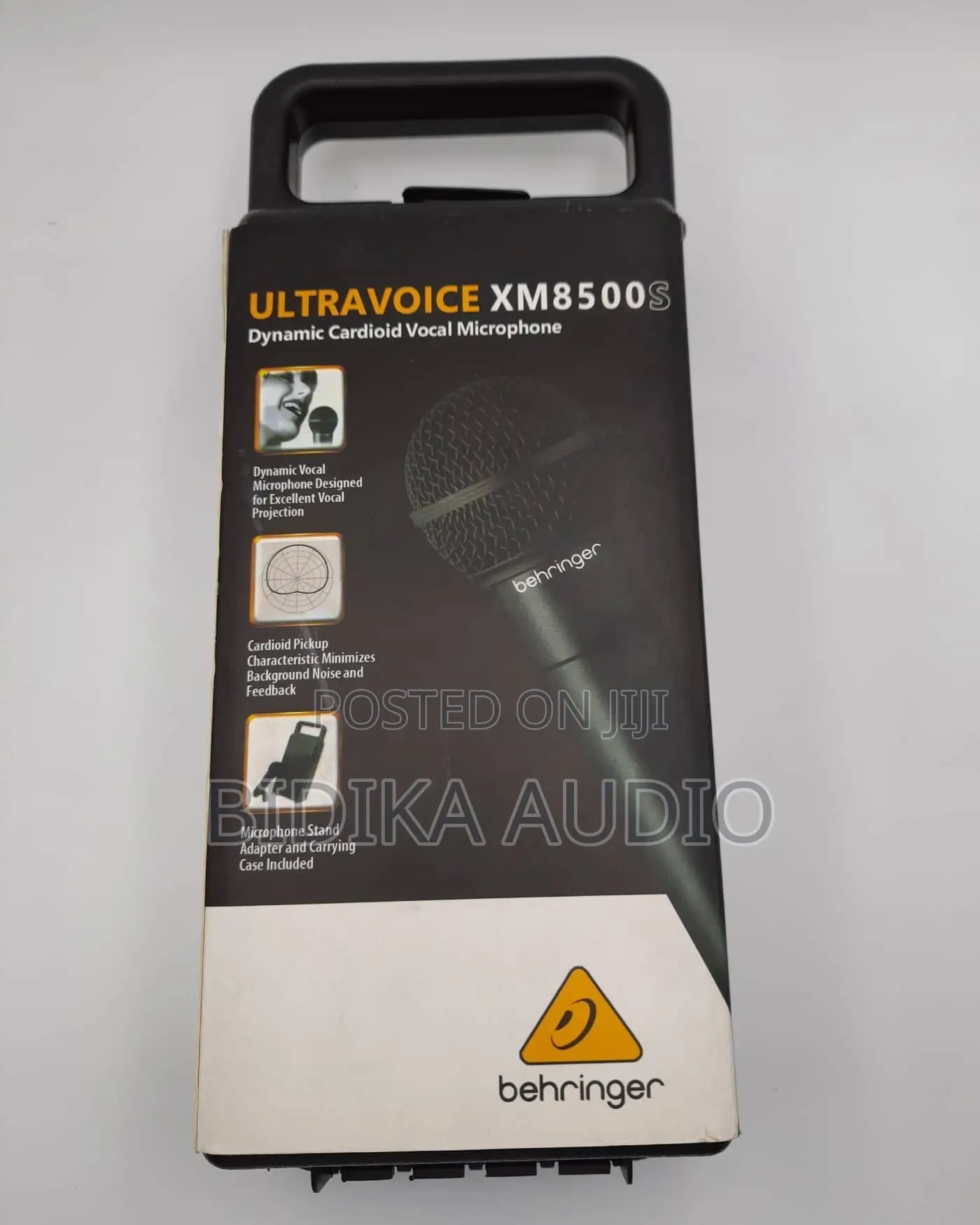 Behringer Ultravoice XM8500S Dynamic Microphone With Carrying Case
