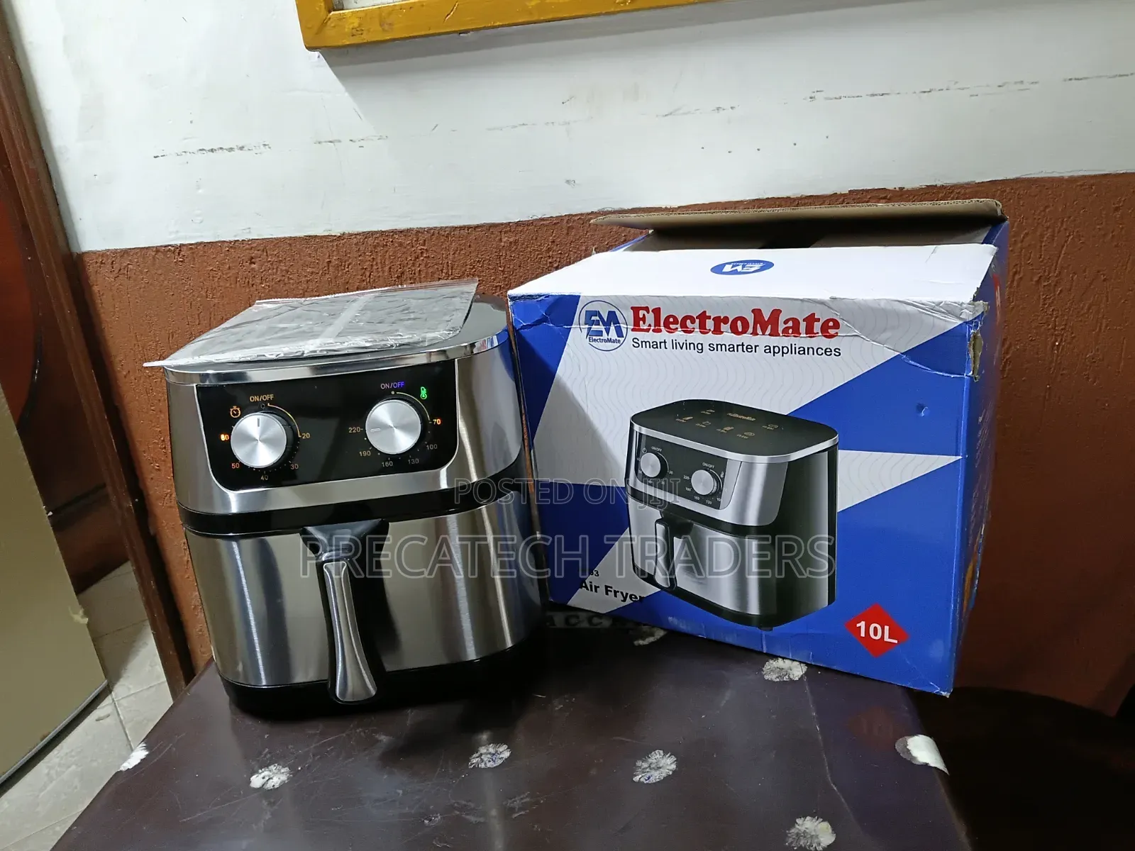 ElectroMate 10L Air Fryer – Brand New
