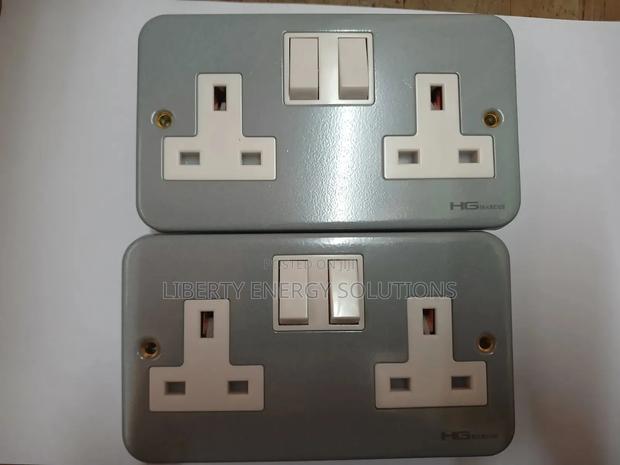 Metal Clad Twin Socket