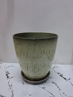 PP Glazed Decor Flower Pots