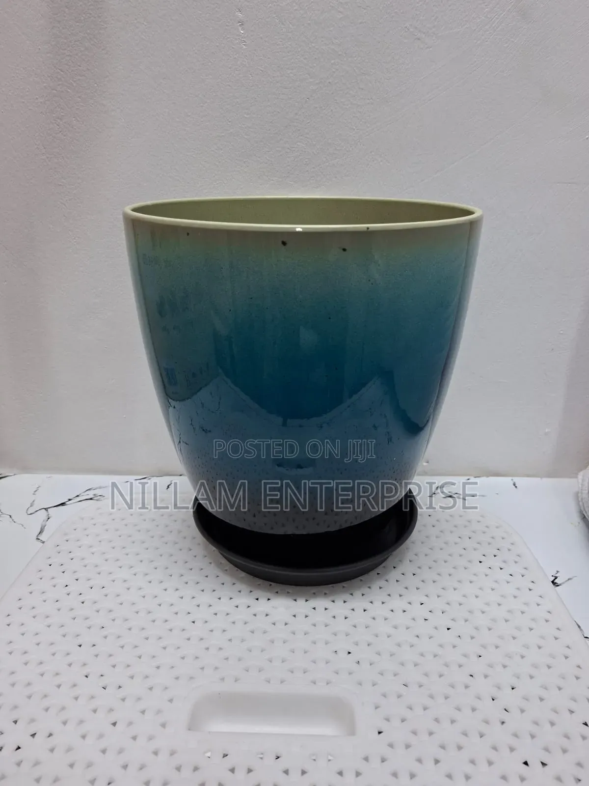 PP Glazed Decor Flower Pots