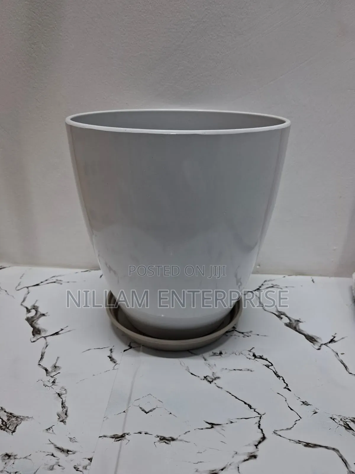 PP Glazed Decor Flower Pots