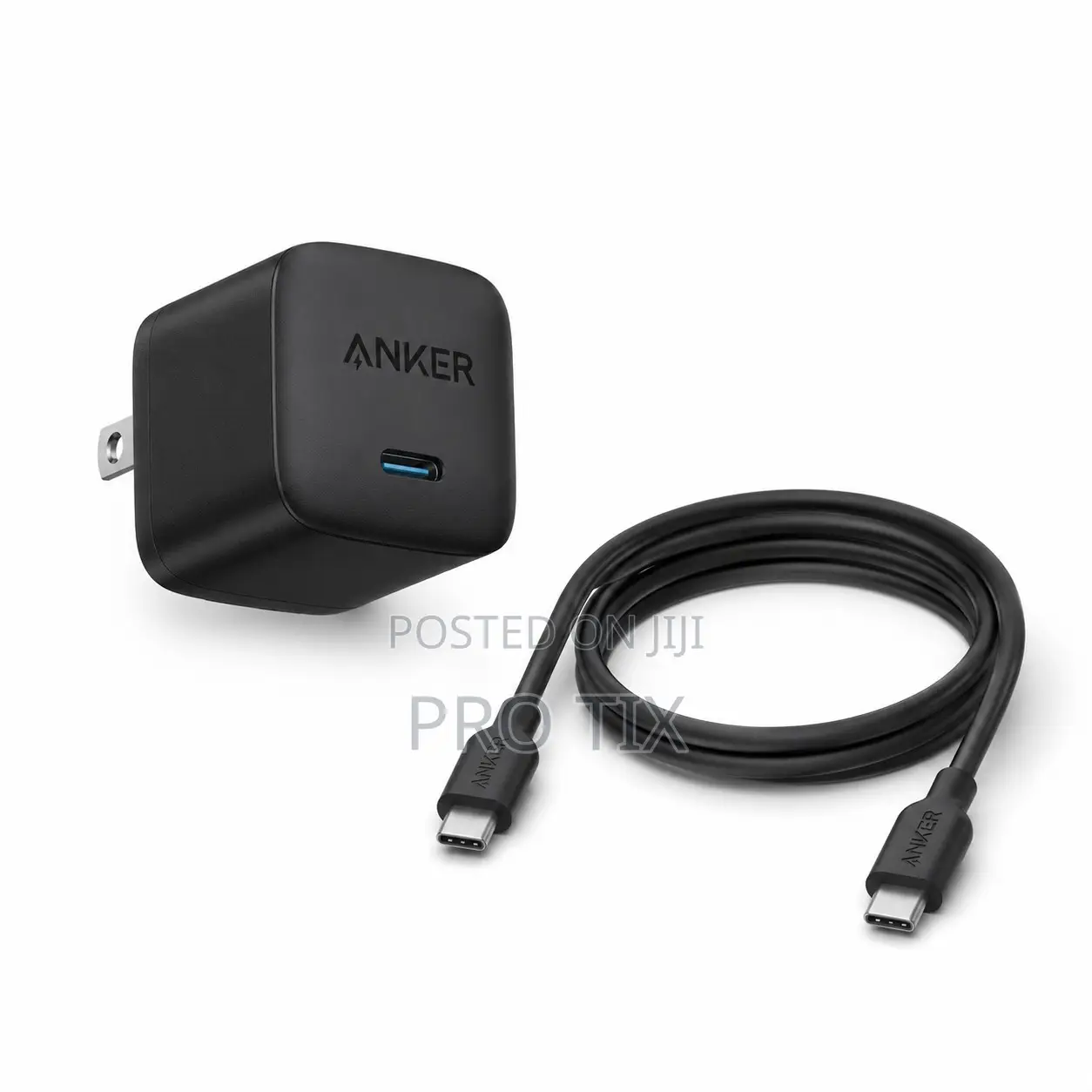 Anker Anker Nano Charger (45w) With USB-C Cable Black
