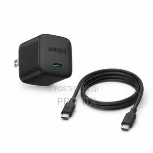 Anker Anker Nano Charger (45w) With USB-C Cable Black
