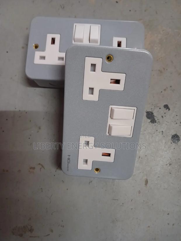 HG-marcos Metallic Double Socket