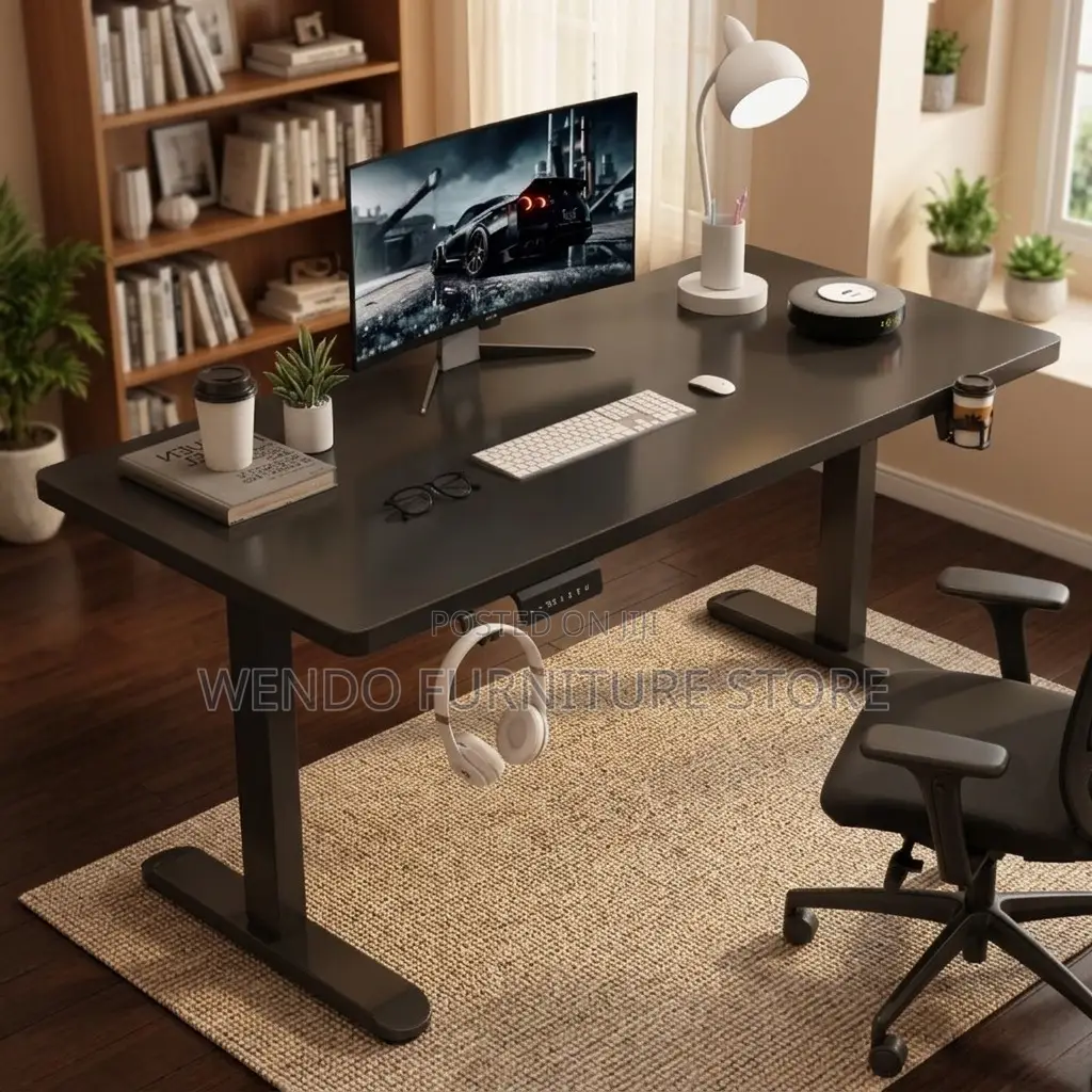 Office Desk; 1600mm Home Electric Study Computer Desk