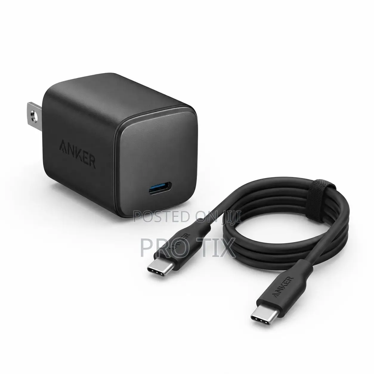 Anker Anker Nano Charger (45w) With USB-C Cable Black