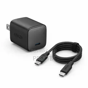 Anker Anker Nano Charger (45w) With USB-C Cable Black