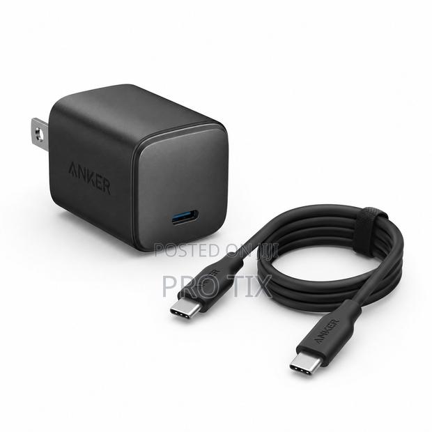 Anker Anker Nano Charger (45w) With USB-C Cable Black - thumbnail 2