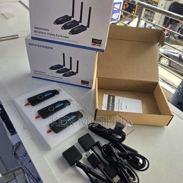 50m Wireless HDMI Video Extender With 2 Receivers