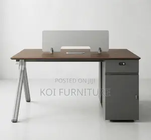 Office Desk : Modern 2-Person Office Workstation
