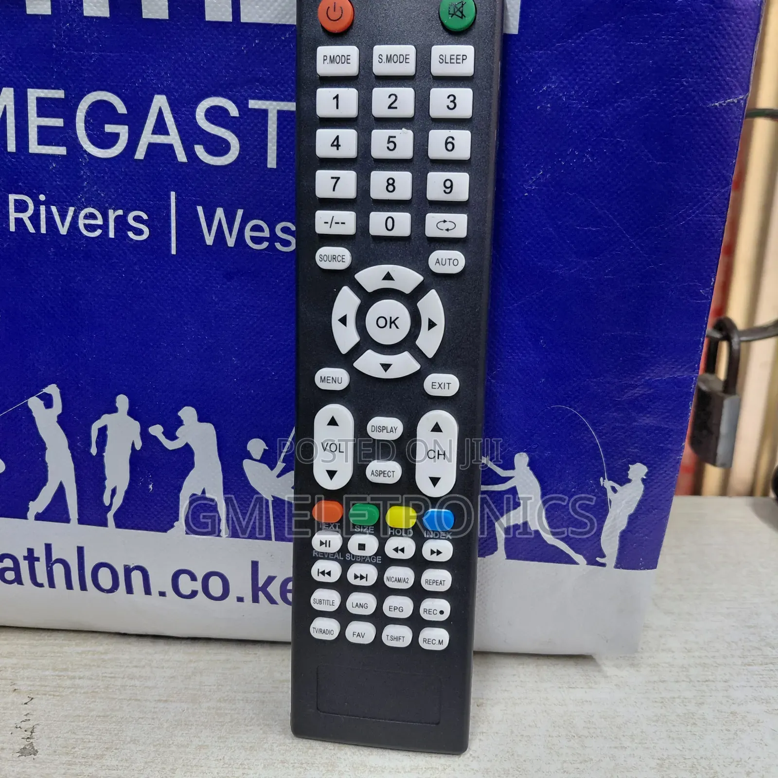 Replacement Remote Control For;Tornardo Golden Tech With Batteries.