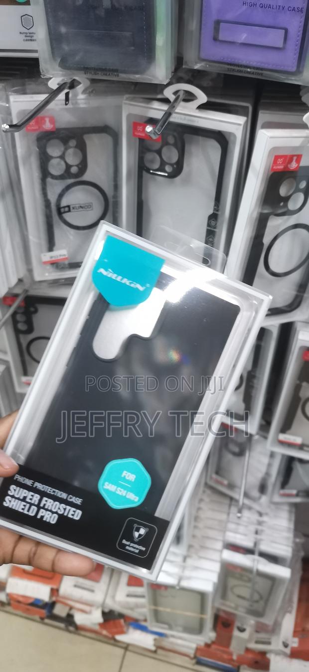 Black Nillkin Super Frosted Shield Pro Phone Protection Case - thumbnail 2
