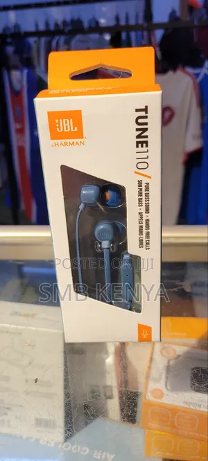 JBL Tune 110 Wired Stereo Earphones With Mic
