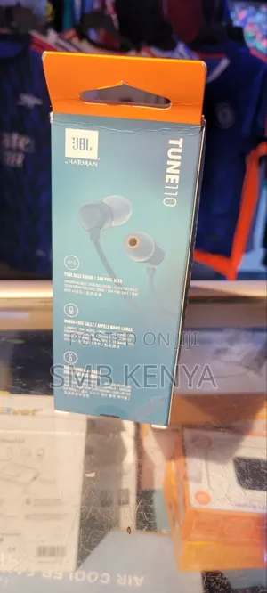 JBL Tune 110 Wired Stereo Earphones With Mic