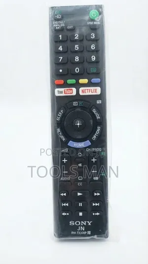Sony RM-TX300P Smart TV Remote Control.