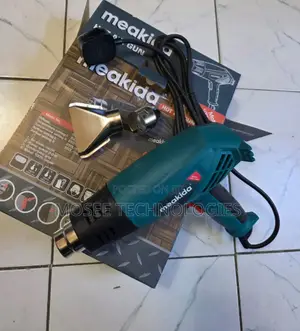 Meakida 2000W Industrial Hot Air Heat Gun With 2 Nozzles