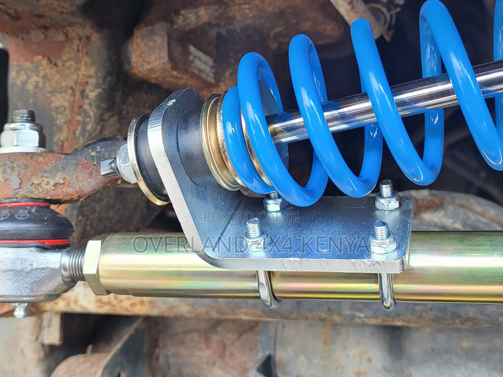 Terrafirma Return to Centre Steering Damper Mounting Kit - Front