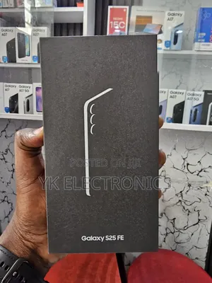 New Samsung Galaxy S25 FE 5G 256 GB Black