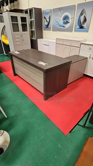 1.6M L-Shaped Executive Office Desk