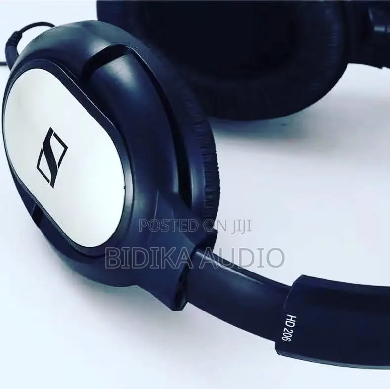 Sennheiser HD 206 Stereo Headphones With 1/4 Inch Adapter