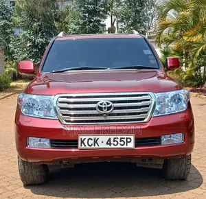 Toyota Land Cruiser 4.6 V8 ZX 2010 Red