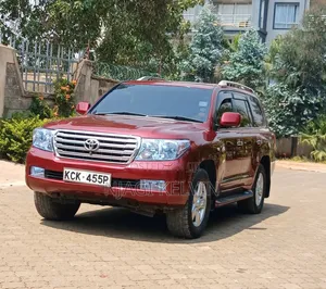 Toyota Land Cruiser 4.6 V8 ZX 2010 Red