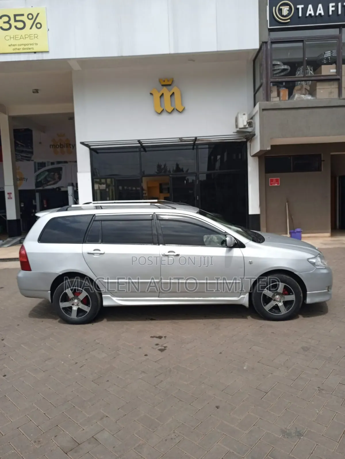 Toyota Corolla Fielder 2006 Silver