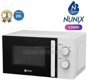 Nunix 20 Litres Manual Setting Microwave Oven