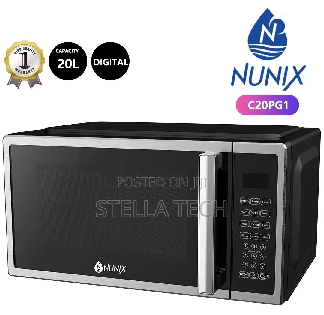 New Model 20 Litres Nunix Digital Microwave With Grill