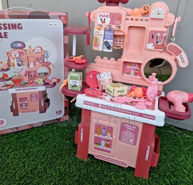 42-Piece Plastic Children's Dressing Table Play Set - main view