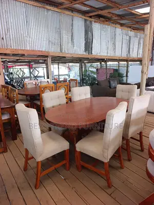 6-Seater L Seat Dining Set