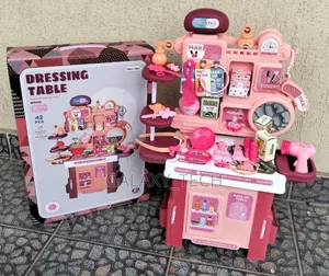42-Piece Plastic Children's Dressing Table Play Set