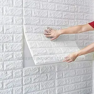 Peel and Stick Wall Brick Pattern Panel