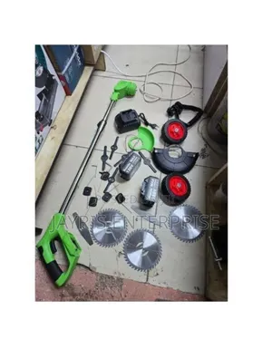Cordless Brush Cutter With Blades
