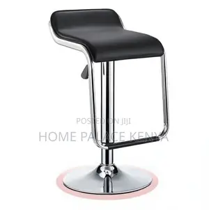 Bar Stool: Silver and White Height Neta Bar Chair