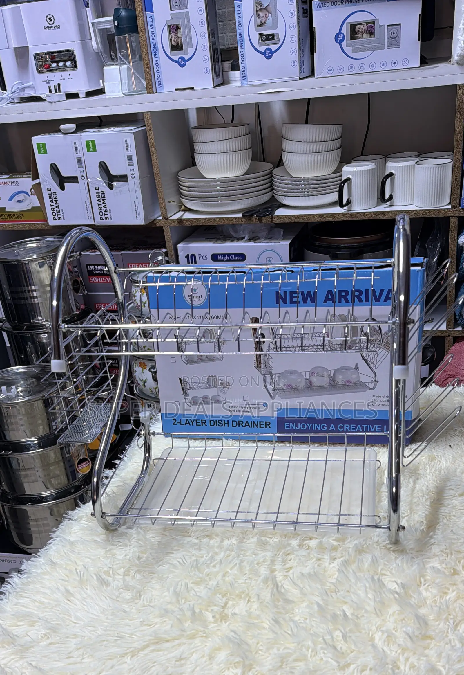 Stainless Steel 2 Layer Dish Rack