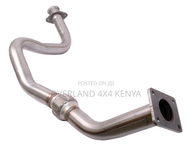 Terrafirma Replacement De-Cat Front Down Pipe - Defender TD4
