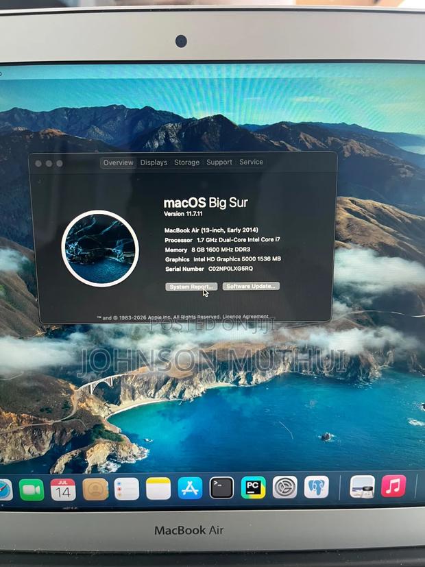 Laptop Apple MacBook 2014 8GB Intel Pentium SSD 512GB - thumbnail 4
