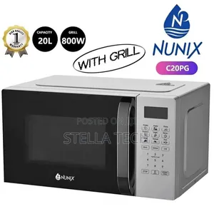 New Model 20 Litres Nunix Digital Microwave With Grill