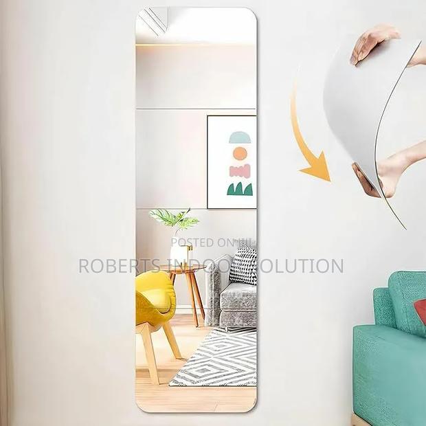 Unbreakable Acrylic Rectangular Mirror - main view