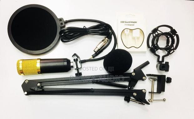 BM-800 Professional Streaming Microphone Set With USB Sound Card